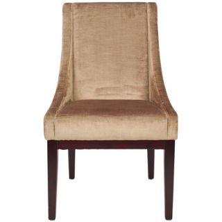 Safavieh Dark Velvet Wing Chair MCR4500D