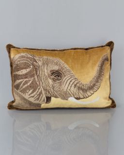 Elephant Pillow, 16 x 26   Jay Strongwater