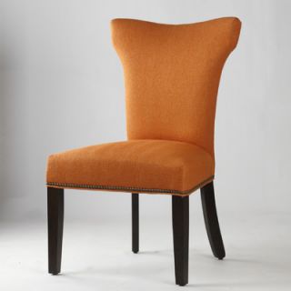 Zentique Inc. Jester Fabric Side Chair CM001 Orange