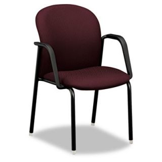 HON Mirus Series Guest Chair with Arms HONMAG1ENT26T Upholstery Wine