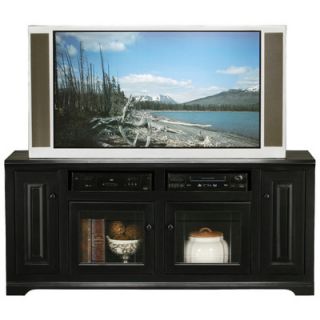 Eagle Furniture Manufacturing Savannah 66 TV Stand 92866PL Finish Black