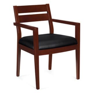 Offices To Go Stack and Guest Wood Framed Guest Chair OTG11820B_CX / OTG11820