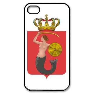 Popular Warsaw Coat Of Arms New Style Durable Iphone 4,4s Case Hard iPhone Cover Case Cell Phones & Accessories