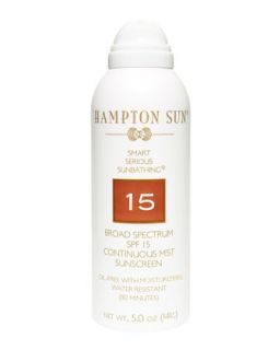 SPF 15 Continuous Mist   Hampton Sun