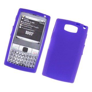 Samsung Epix SGH i907 AT&T Soft Silicone Protector Skin Case Purple Cell Phones & Accessories