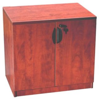 Boss Office Products 32 Storage Cabinet N113 Finish Cherry