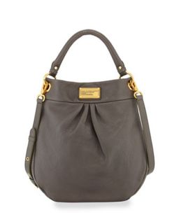 Classic Q Hillier Hobo Bag, Faded Aluminum   MARC by Marc Jacobs