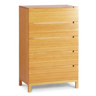 Greenington Orchid 5 Drawer Bamboo Chest G0008 CA / G0008 ES Finish Caramelized