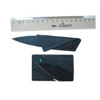 moda seya Credit Card Folding Safety Knife (Black) 4pcs    