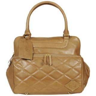 Penelope & Parker Lizi Quilted Leather Laptop Bag      Womens Accessories