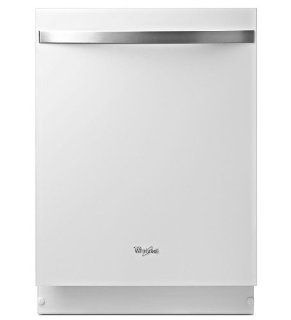 Whirlpool WDT910SAYH Gold 24" White Fully Integrated Dishwasher   Energy Star Appliances