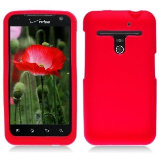 Fits LG VS910, MS910 Revolution 4G, Esteem Soft Skin Case Red Skin Verizon, MetroPCS Cell Phones & Accessories