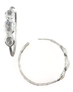 Clear Quartz Hoop Earrings   Ippolita