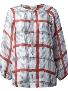 Isabel Marant Étoile 'rowan' Check Blouse   D'aniello