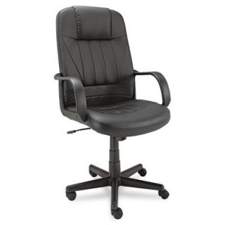 Alera Sparis Executive High Back Leather Office Chair ALESP41LS10B