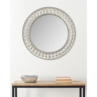 Safavieh Braided Chain Pewter Mirror