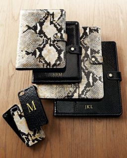 Python Embossed iPad Case, Personalized   Graphic Image