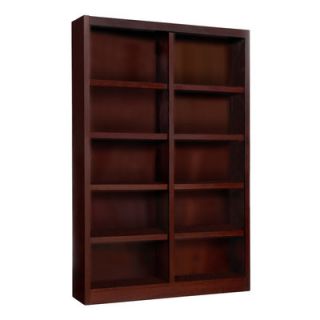 Concepts in Wood Double Wide 72 Bookcase MI4872 Finish Cherry