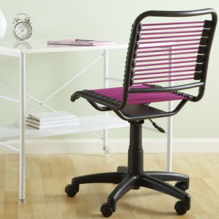 Eurostyle Bungie Low Back Office Chair EY2328 Finish Pink / Graphite Black
