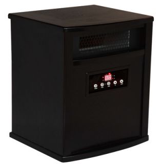 American Comfort Titanium 1,500 Watt Infrared Cabinet Portable Space Heater A