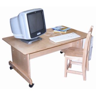 Wood Designs Computer Table with Adjustable Height 41500