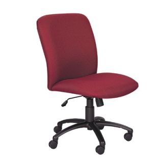 Safco Products High Back Big and Tall Swivel Office Chair 3490 Finish Burgundy