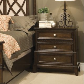 kathy ireland Home by Vaughan Jackson Square 3 Drawer Nightstand 155 08