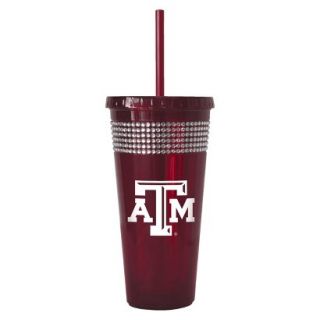 Boelter Brands NCAA 2 Pack Texas A & M Aggies Bling Double Walled Tumbler with
