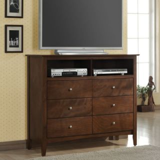 Wildon Home ® Greenville 6 Drawer Media Chest 201156