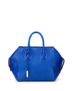 Beckett Boston Shopper Tote Bag, Blue   Stella McCartney