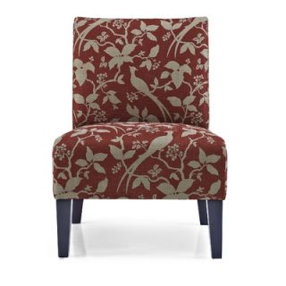 DHI Monaco Bardot Slipper Chair AC MN BAR Color Crimson