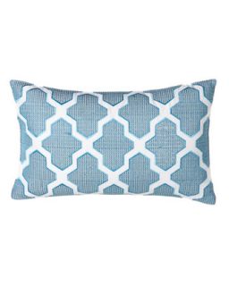 Blue/White Tile Pillow, 12 x 20   Trina Turk