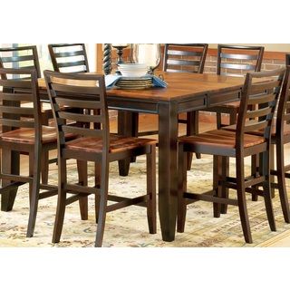 Acacia Two tone Counter height Dining Set