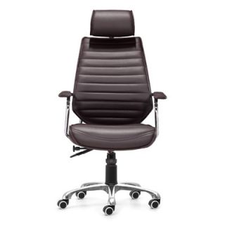 dCOR design Enterprise High Back Office Chair 20516 Color Espresso