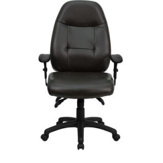 FlashFurniture Multi Functional High Back Office Chair with Height Adjustable