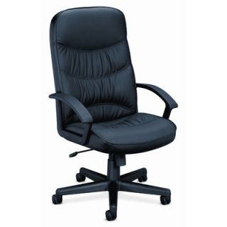 HON Basyx Vl641 Leather High Back Swivel / Tilt Chair BSXVL641ST11T