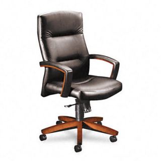 HON High Back Executive Chair with Arms HON5001JEE11 Finish Henna Cherry, Se