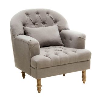 Home Loft Concept Dolores Tufted Chair W2005929 / W3005929 Color Grey