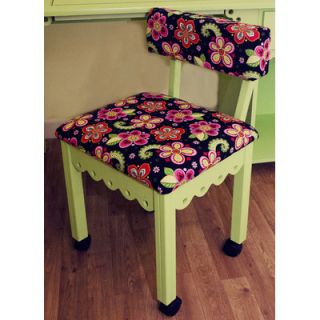 Arrow Sewing Cabinets Sewing Chair with Underseat Storage 500 Color Green