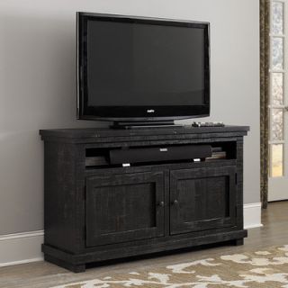 Progressive Furniture Willow 54 TV Stand PRGF1541 Finish Distressed Black