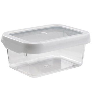 OXO Good Grips LockTop 30 2/5 Ounce Rectangle Container with White Lid Food Savers Kitchen & Dining