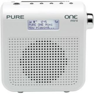 Pure Outlet ONE Mini DAB Radio, White – Manufacturer Refurbished      Electronics