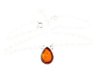 Lovely 925 Sterling Silver & Baltic Amber Designer Necklace M919 Collar Necklaces Jewelry