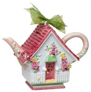 Royal Albert Old Country Roses Cottage Teapot Kitchen & Dining
