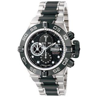 Invicta Men's 6519 Subaqua Collection Automatic Chronograph Stainless Steel and Black Watch Invicta Watches