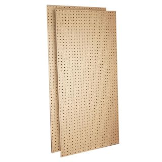 DuraBoard Tempered Hardwood Hardboard Pegboard (Common 24 in x 48 in; Actual 24 in x 48 in)