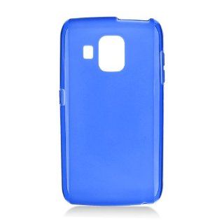 Pantech percetion R930L TPU COVER T CLEAR, CHECKER BLUE 502 Cell Phones & Accessories