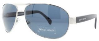 Giorgio Armani Ga 930/S Silver Frame/Blue Lens 63Mm Giorgio Armani Clothing