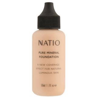 Natio Pure Mineral Foundation   Light Medium (50ml)      Health & Beauty