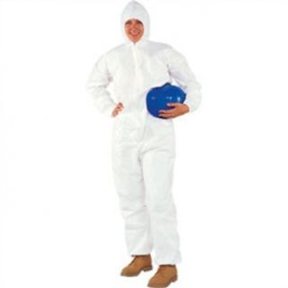 Kimberly Clark 49115 A20 Coveralls w/ Hood, 2XL, 24/Case Science Lab Coveralls